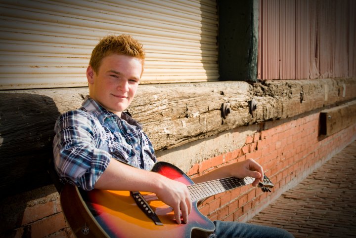 boy with guitar
